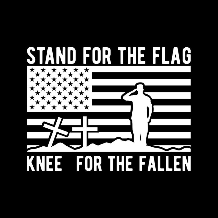 Stand For The Flag Kneel For The Fallen For Memorial Day Gift Bucket Hat