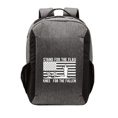 Stand For The Flag Kneel For The Fallen For Memorial Day Gift Vector Backpack