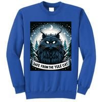 Safe From The Yule Cat Christmas Icelandic Iceland Folklore Gift Sweatshirt