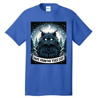 Safe From The Yule Cat Christmas Icelandic Iceland Folklore Gift Tall T-Shirt