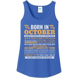 Scorpio Facts Traits Horoscope Zodiac Gift Ladies Essential Tank