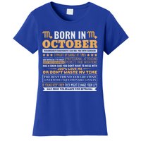 Scorpio Facts Traits Horoscope Zodiac Gift Women's T-Shirt