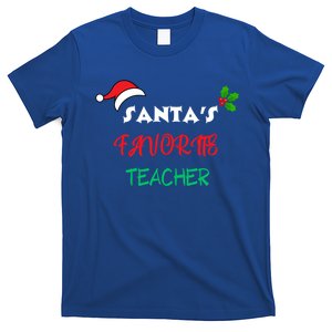 SantaS Favorite Teacher Gift T-Shirt