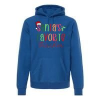 SantaS Favorite Teacher Gift Premium Hoodie