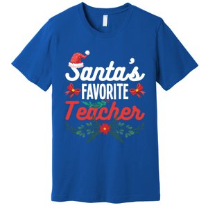 SantaS Favorite Teacher Gift Premium T-Shirt