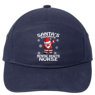 SantaS Favorite Tal Health Nurse Christmas Gift 7-Panel Snapback Hat