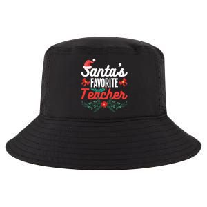 SantaS Favorite Teacher Gift Cool Comfort Performance Bucket Hat