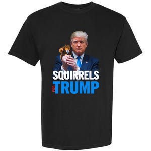 Squirrels For Trump 2024 Make Squirrels Safe Again Garment-Dyed Heavyweight T-Shirt