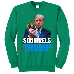 Squirrels For Trump 2024 Make Squirrels Safe Again Sweatshirt