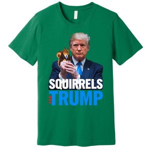 Squirrels For Trump 2024 Make Squirrels Safe Again Premium T-Shirt