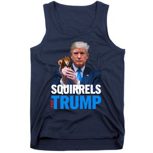 Squirrels For Trump 2024 Make Squirrels Safe Again Tank Top