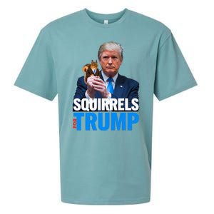 Squirrels For Trump 2024 Make Squirrels Safe Again Sueded Cloud Jersey T-Shirt