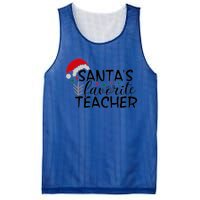 SantaS Favorite Teacher Gift Mesh Reversible Basketball Jersey Tank