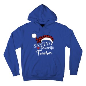 SantaS Favorite Teacher Gift Hoodie