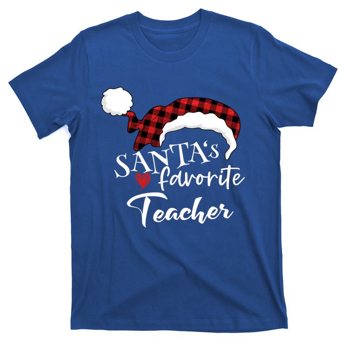 SantaS Favorite Teacher Gift T-Shirt