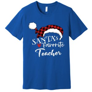 SantaS Favorite Teacher Gift Premium T-Shirt