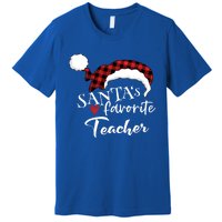 SantaS Favorite Teacher Gift Premium T-Shirt