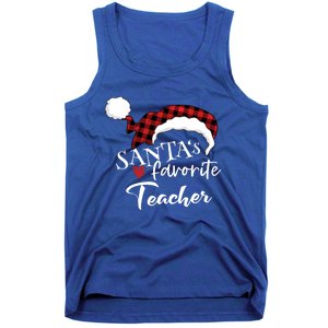 SantaS Favorite Teacher Gift Tank Top