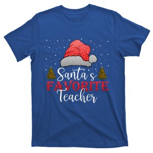 SantaS Favorite Teacher Meaningful Gift T-Shirt