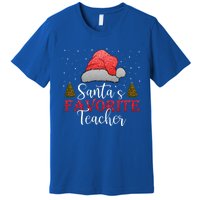 SantaS Favorite Teacher Meaningful Gift Premium T-Shirt