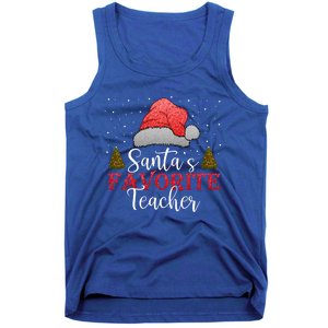 SantaS Favorite Teacher Meaningful Gift Tank Top