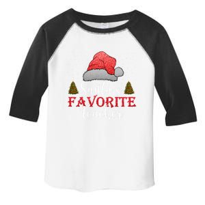 SantaS Favorite Teacher Meaningful Gift Toddler Fine Jersey T-Shirt