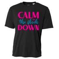 Sassy Flamingo T , Calm The Cooling Performance Crew T-Shirt