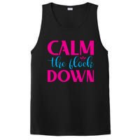 Sassy Flamingo T , Calm The PosiCharge Competitor Tank