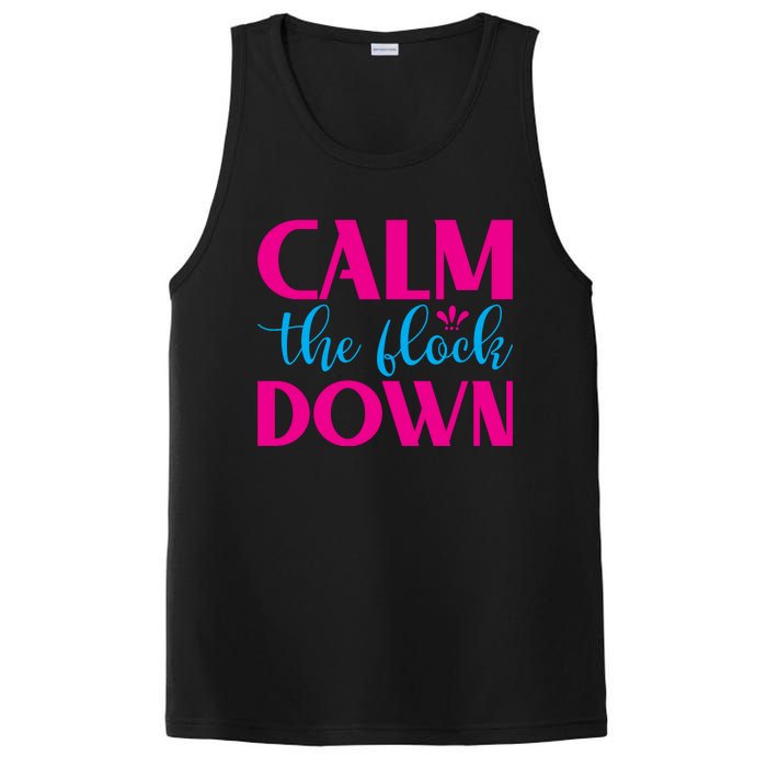 Sassy Flamingo T , Calm The PosiCharge Competitor Tank