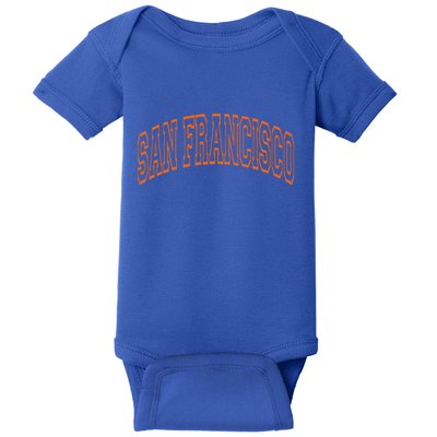 San Francisco Text Baby Bodysuit