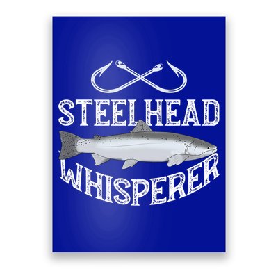 Steelhead Fishing Trout Graphic Saltfreshwater Lake Gift Poster