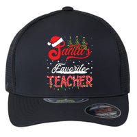 Santas Favorite Teacher Family Matching Group Christmas Flexfit Unipanel Trucker Cap