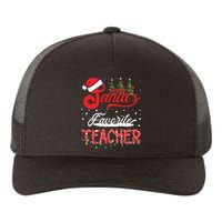 Santas Favorite Teacher Family Matching Group Christmas Yupoong Adult 5-Panel Trucker Hat