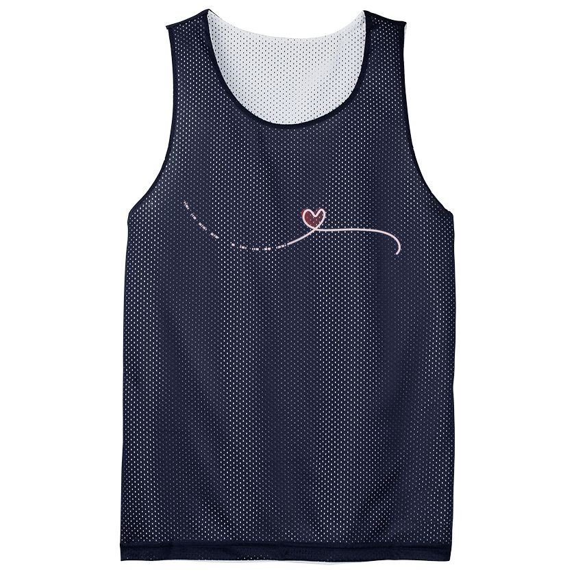 Subtle Fk Trump Morse Code Heart Antimaga Feminist Rights Mesh Reversible Basketball Jersey Tank