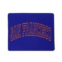 San Francisco Text Mousepad