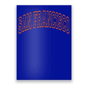 San Francisco Text Poster