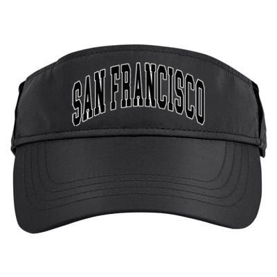 San Francisco Text Adult Drive Performance Visor