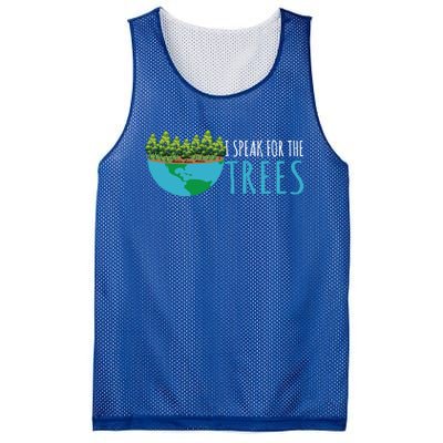 Speak For The Trees Activists Environt Earth Day Gift Mesh Reversible Basketball Jersey Tank