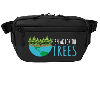 Speak For The Trees Activists Environt Earth Day Gift Crossbody Pack