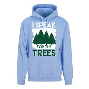 Speak For The Trees Earth Day Environtal Awareness Meaningful Gift Unisex Surf Hoodie