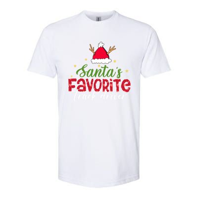 SantaS Favorite Truck Driver Christmas Funny Xmas Softstyle CVC T-Shirt