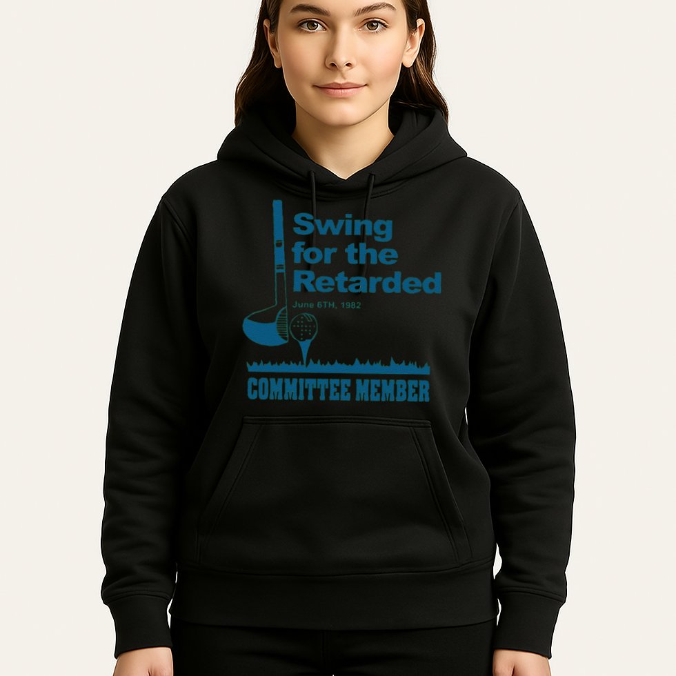 Swing For The Retarded June 6th 1982 Committee Hoodie