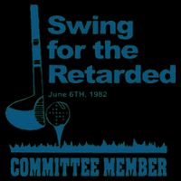 Swing For The Retarded June 6th 1982 Committee Backpack