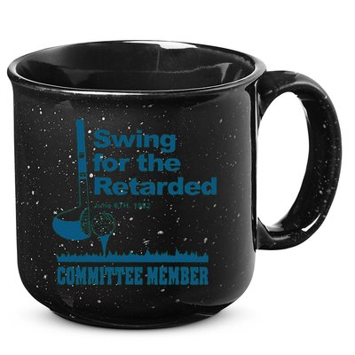 Swing For The Retarded June 6th 1982 Committee 15oz Campfire Ceramic Mug