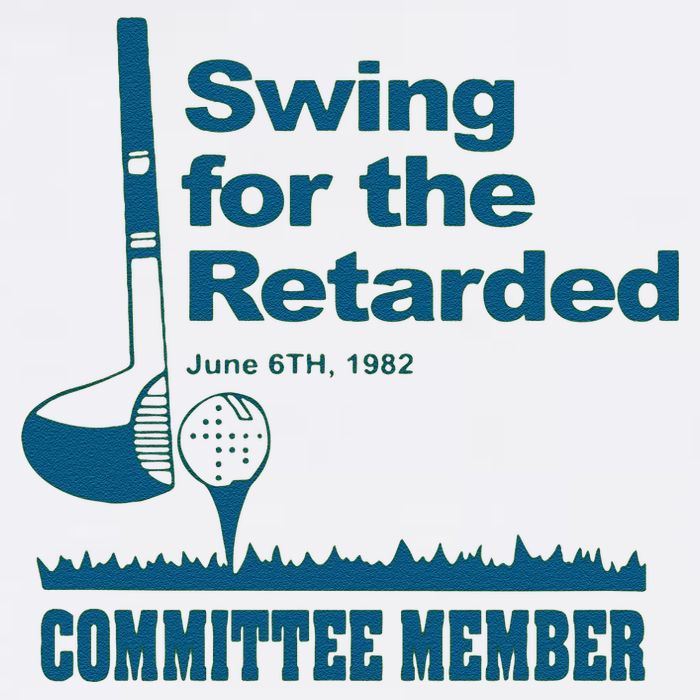 Swing For The Retarded June 6th 1982 Committee Garment-Dyed Sweatshirt