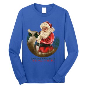 SantaS Favorite Teacher Cool Gift Long Sleeve Shirt