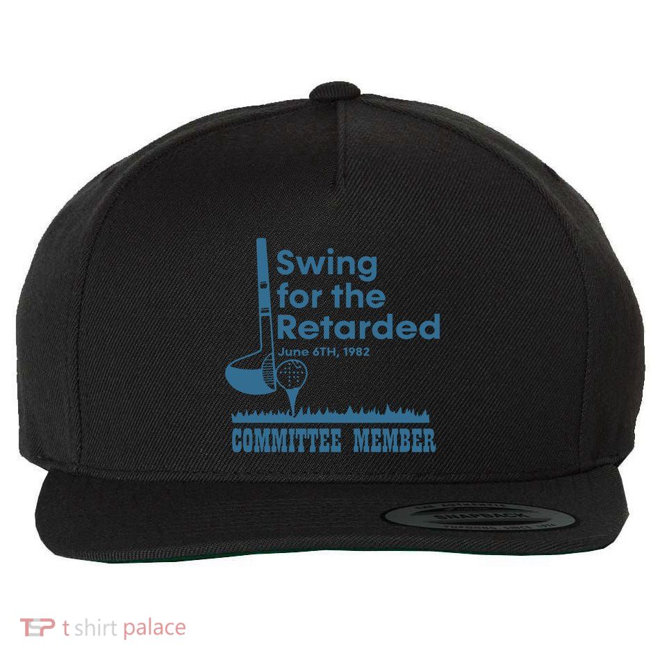 Swing For The Retarded Wool Snapback Cap