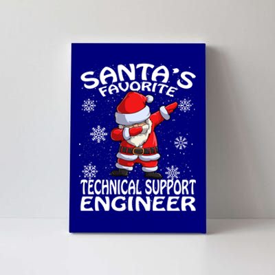 SantaS Favorite Technical Support Engineer Christmas Gift Canvas