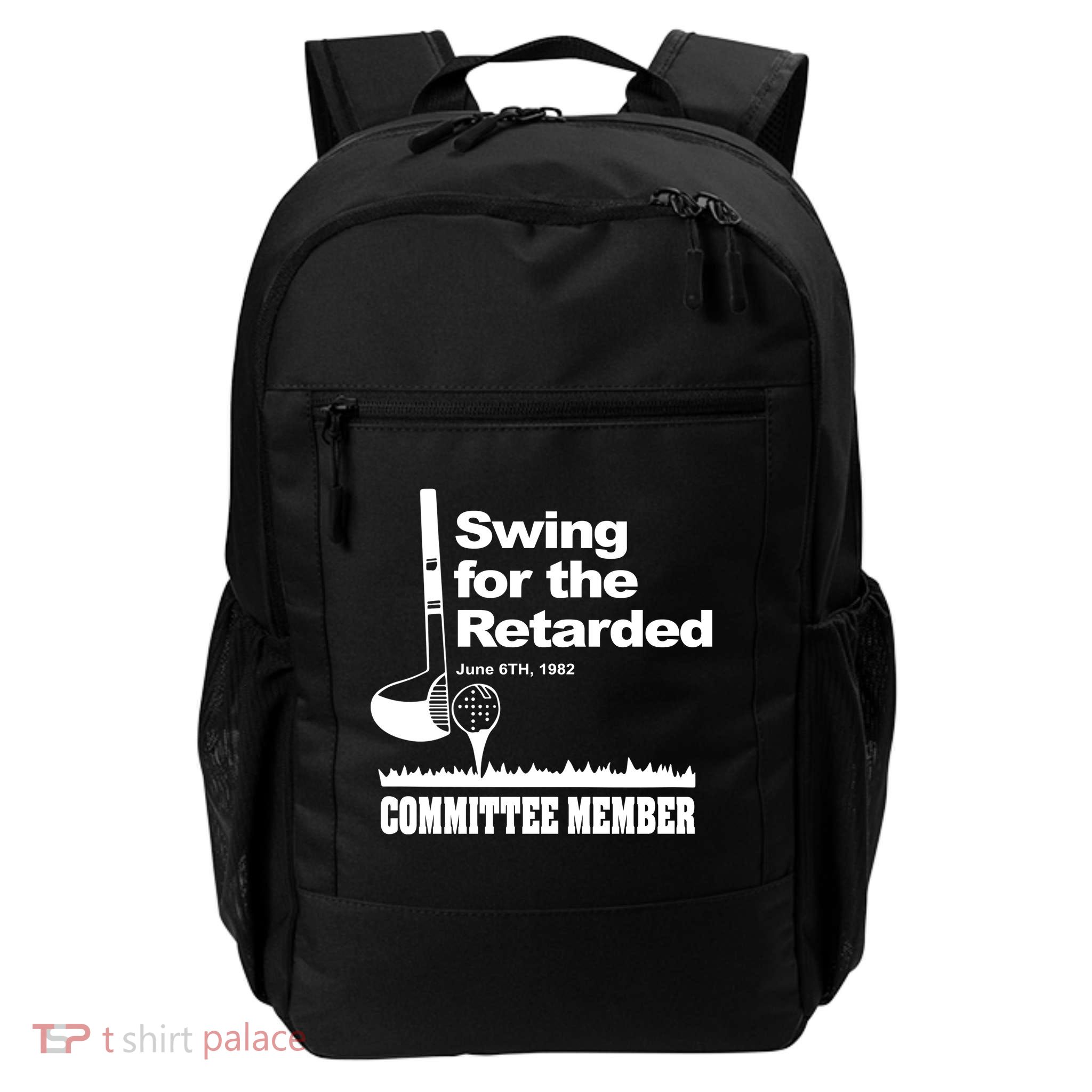 Swing For The Retarded Backpack