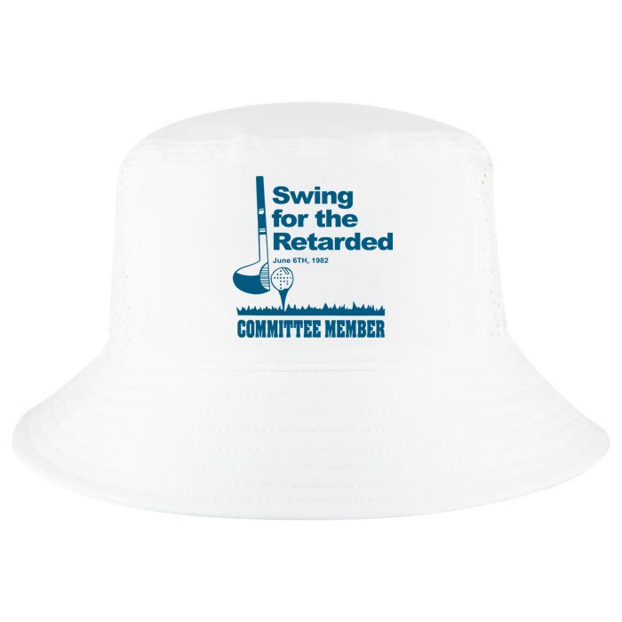 Swing For The Retarded Cool Comfort Performance Bucket Hat
